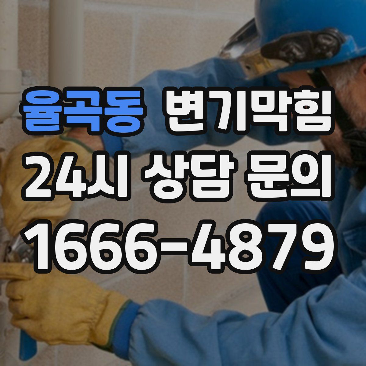 율곡동 변기막힘