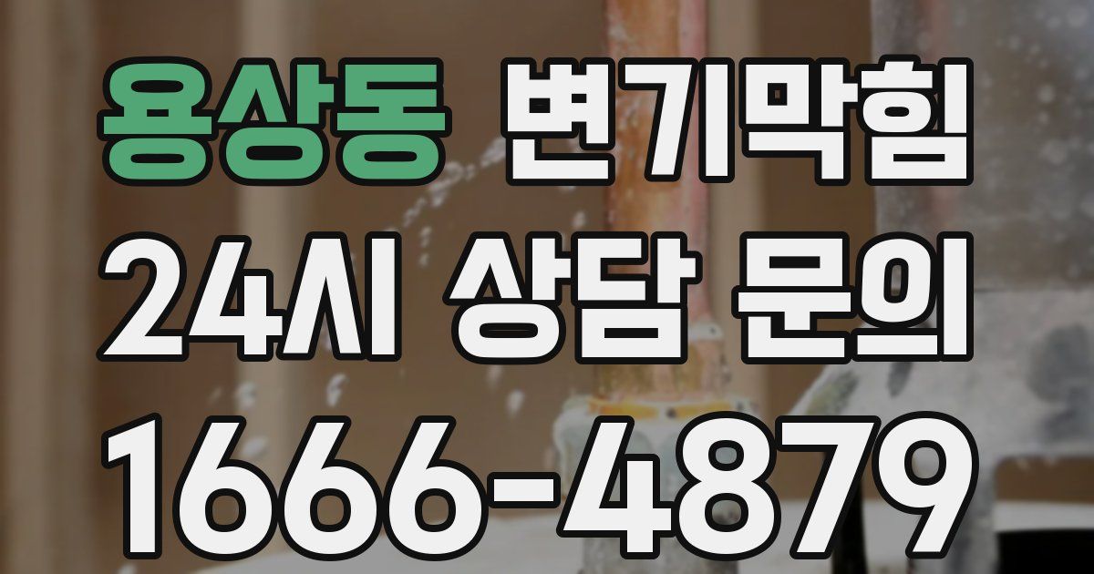 용상동 변기