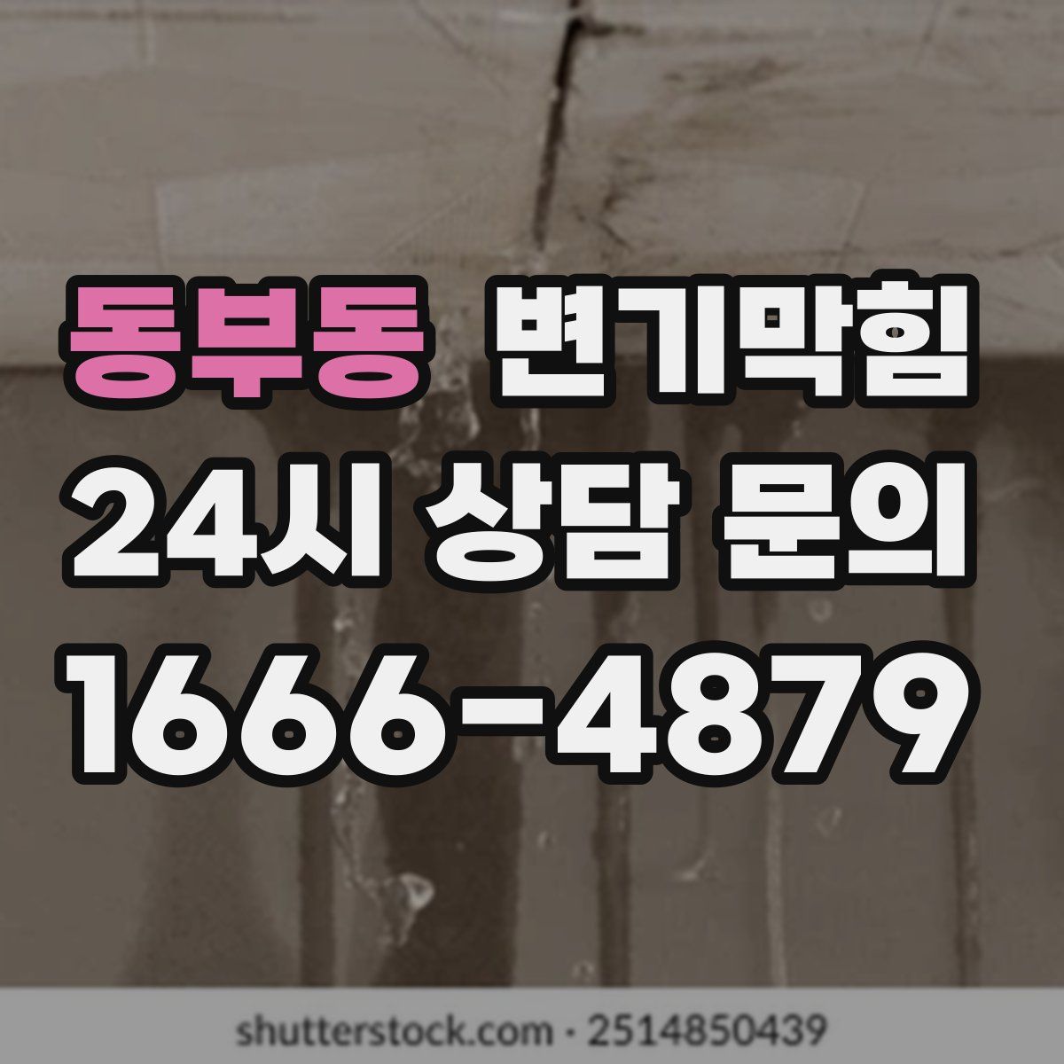 동부동 변기막힘