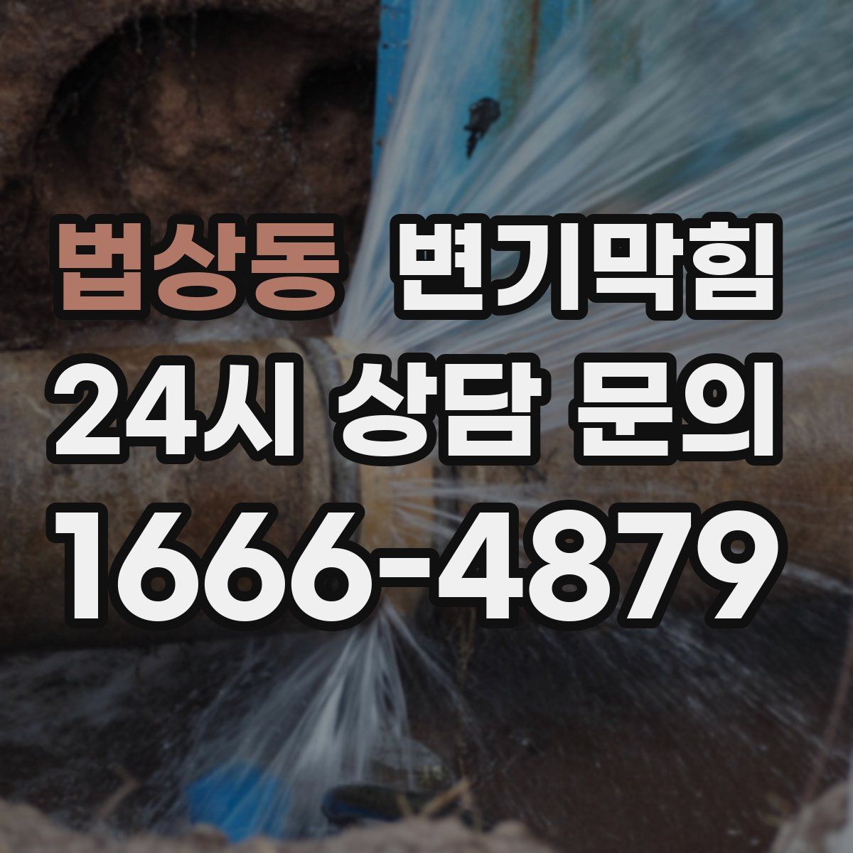 법상동 변기막힘