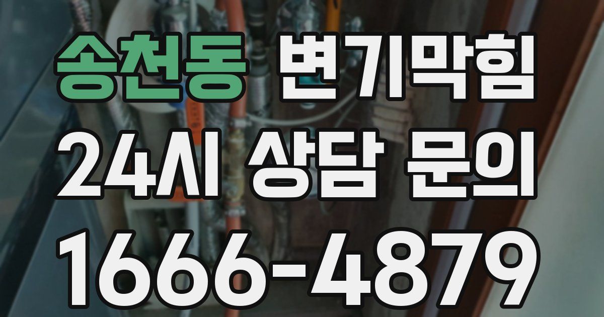 송천동 변기