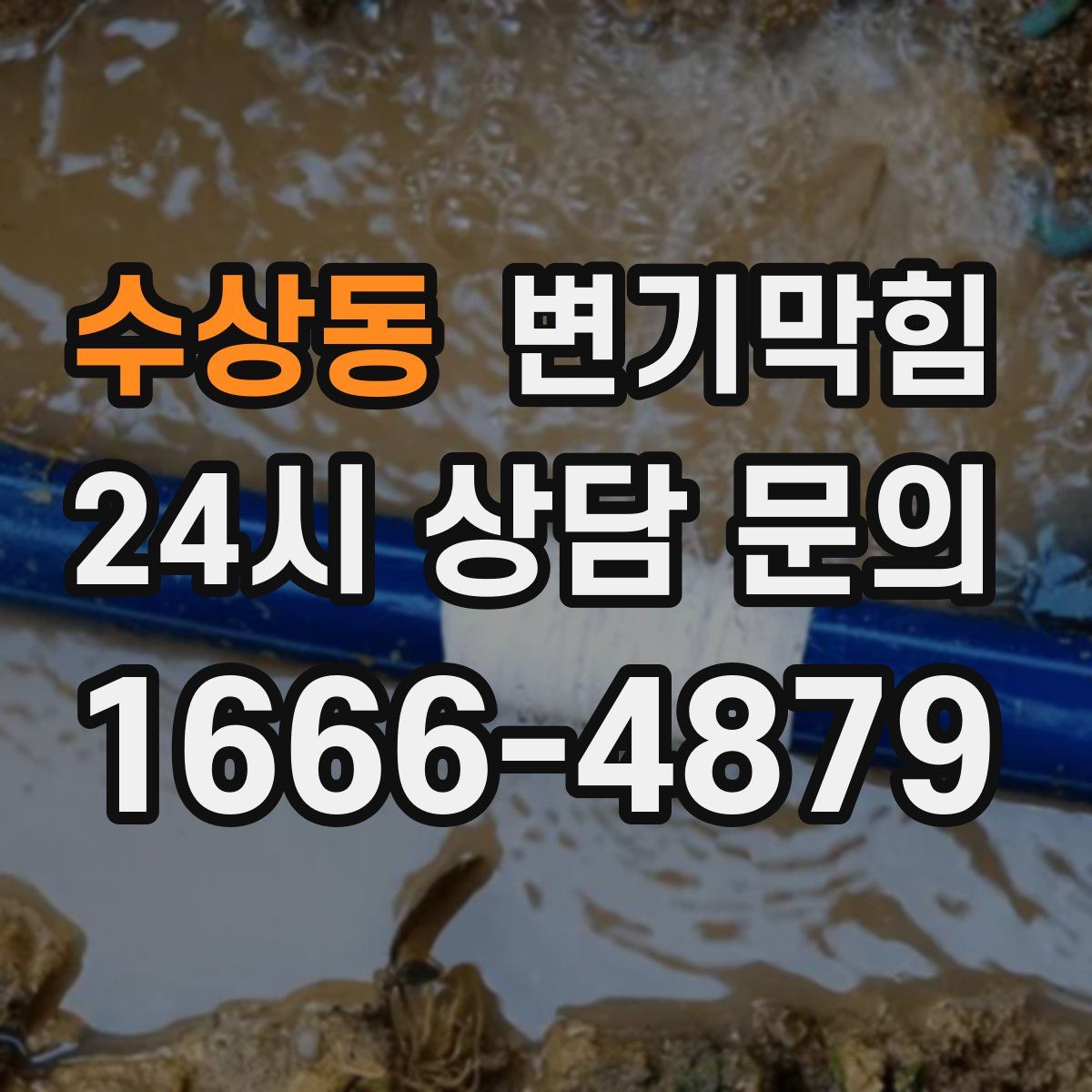 수상동 변기막힘