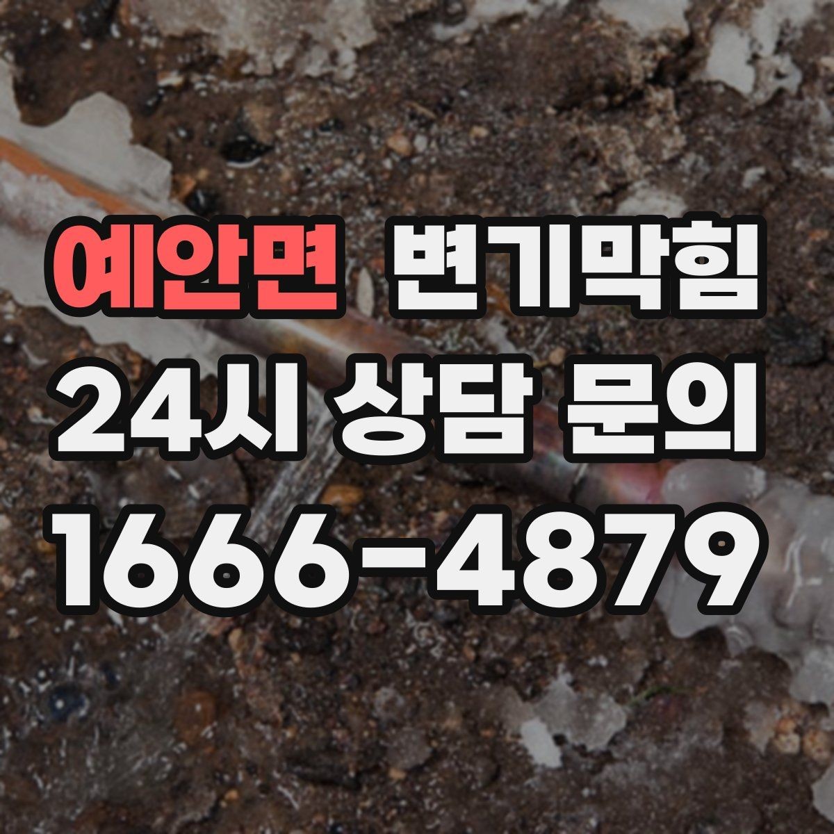 예안면 변기막힘 변기가막혔을때 냄새만 나는 경우