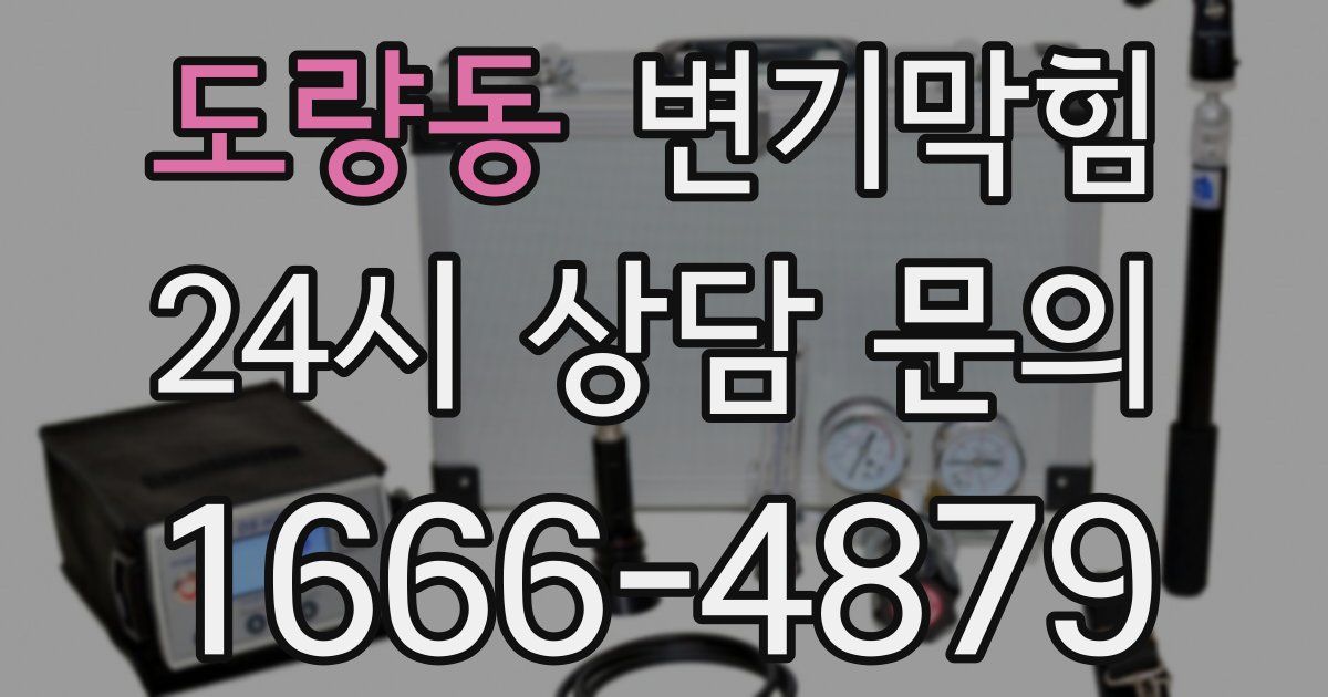 도량동 변기