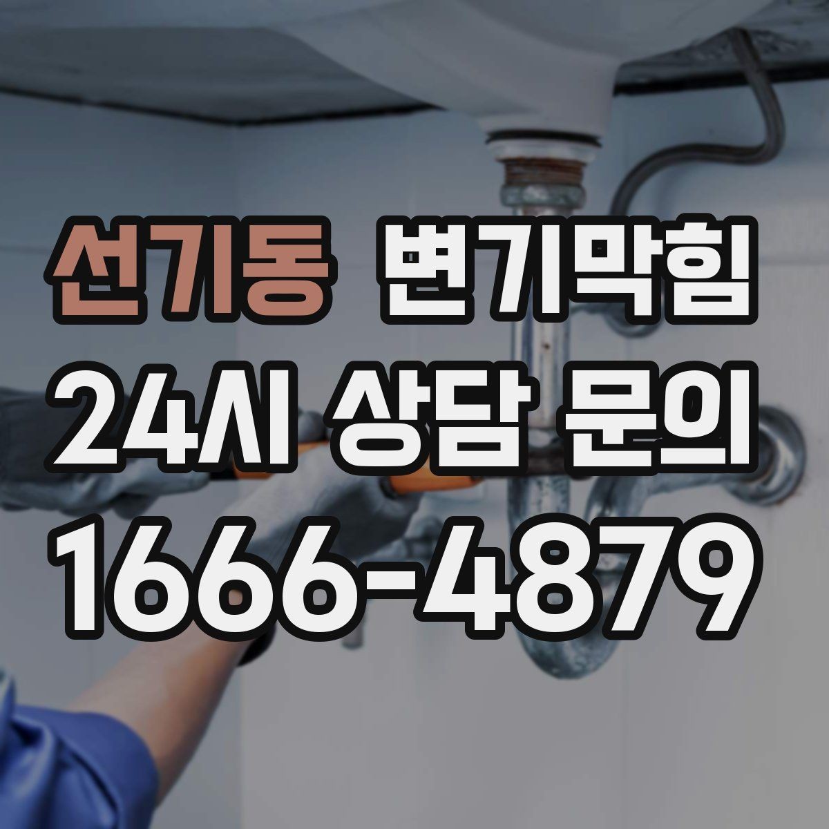 선기동 변기막힘 뚫어뻥 이후 악취 재발 원인
