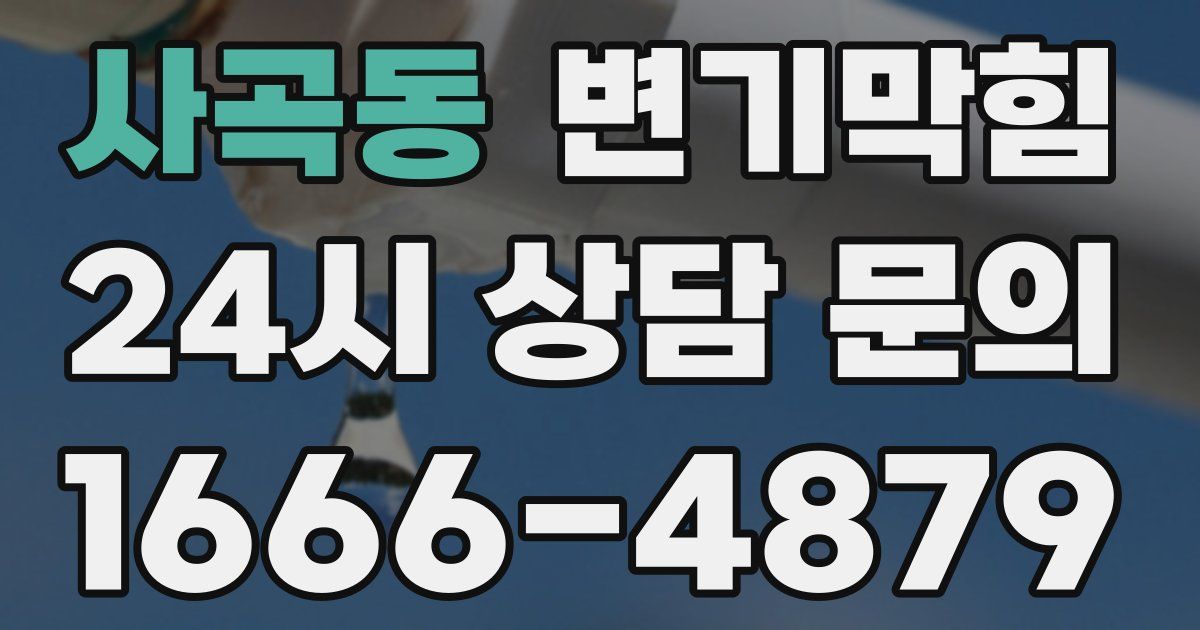 사곡동 변기