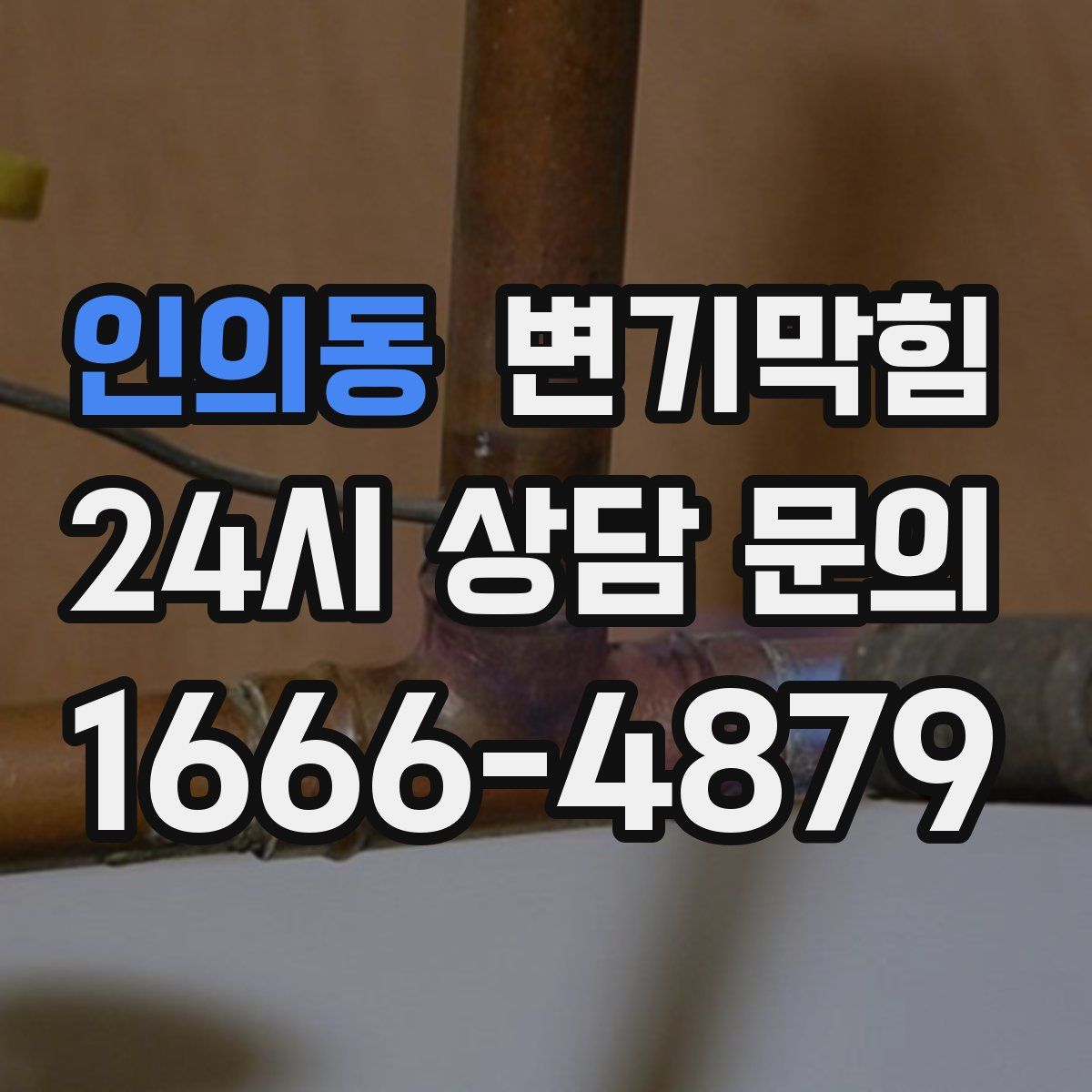 인의동 변기막힘