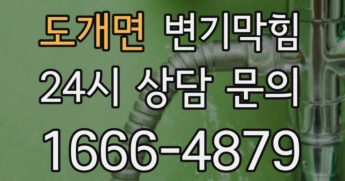 도개면 변기