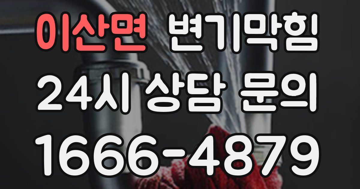 이산면 변기