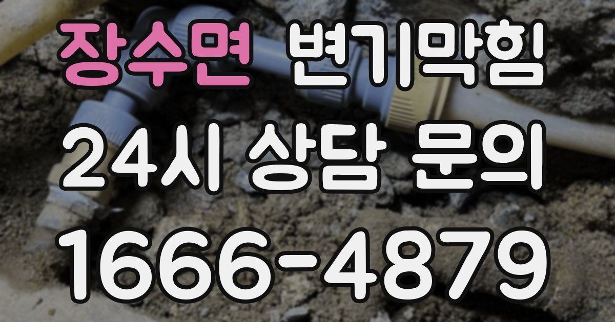 장수면 변기