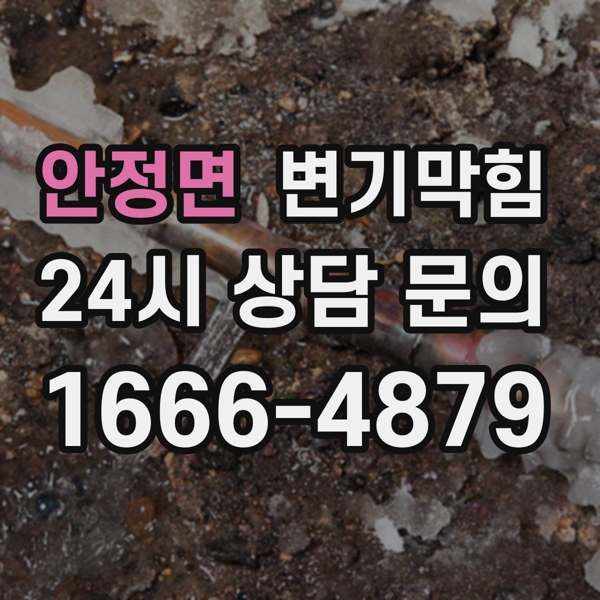 안정면 변기막힘 카페 배수구막힘 오픈 키친 향 회복