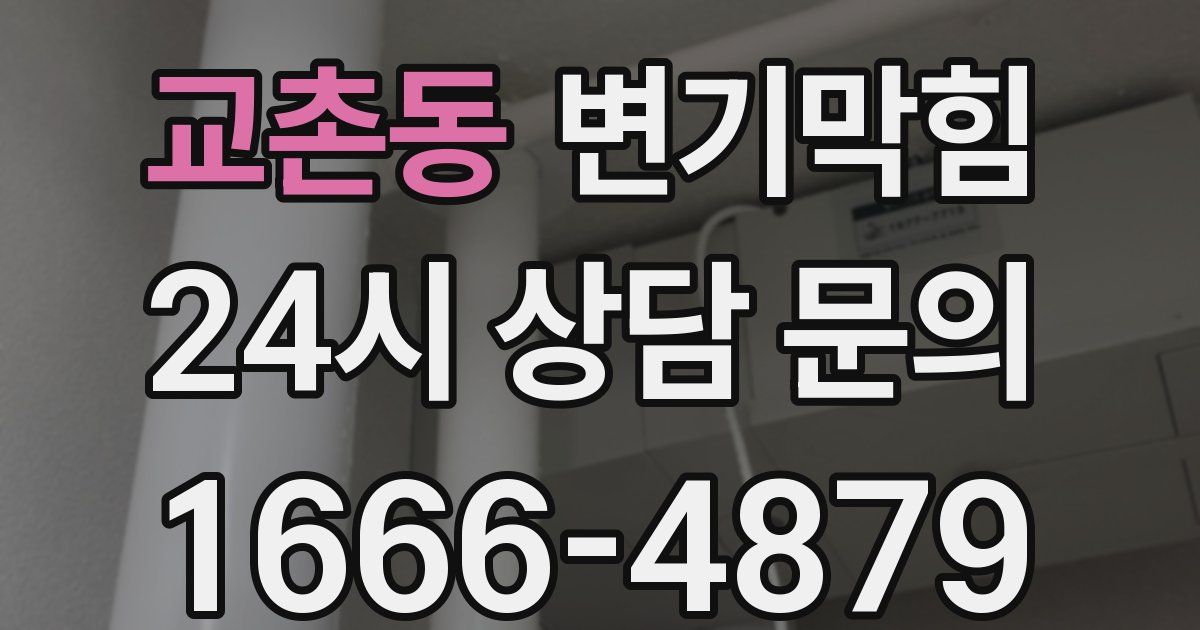 교촌동 변기