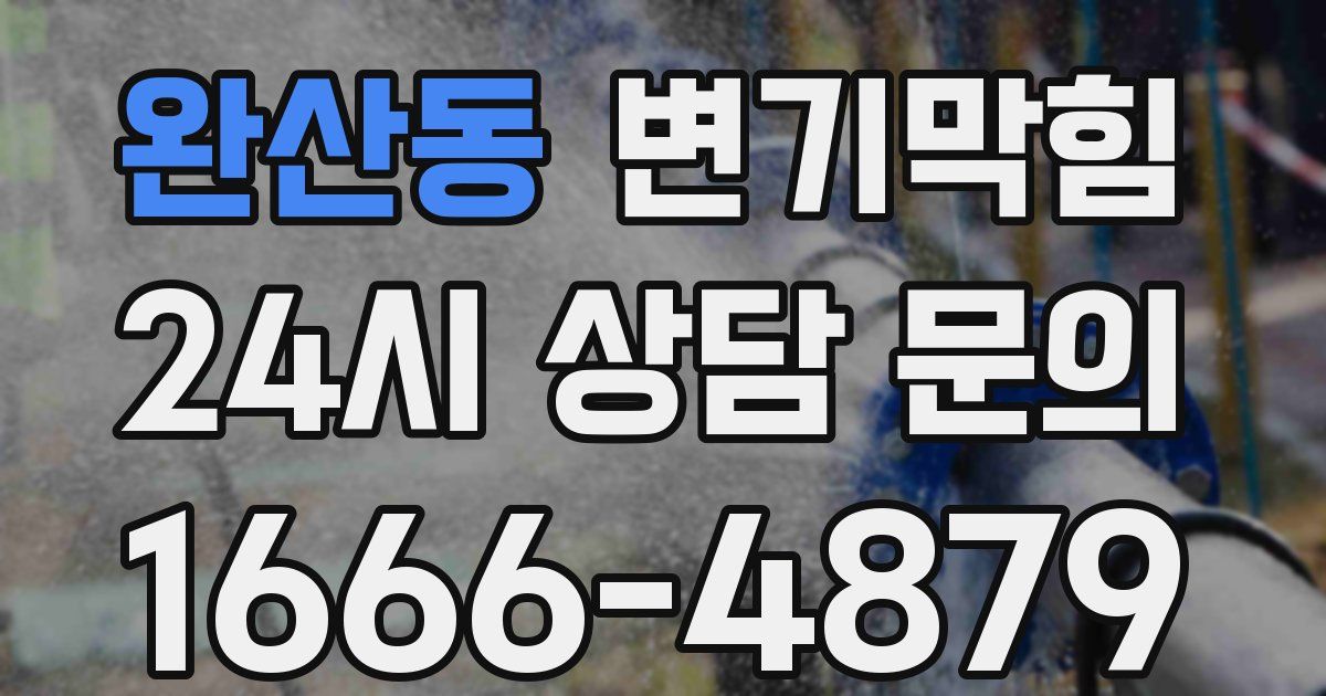 완산동 변기