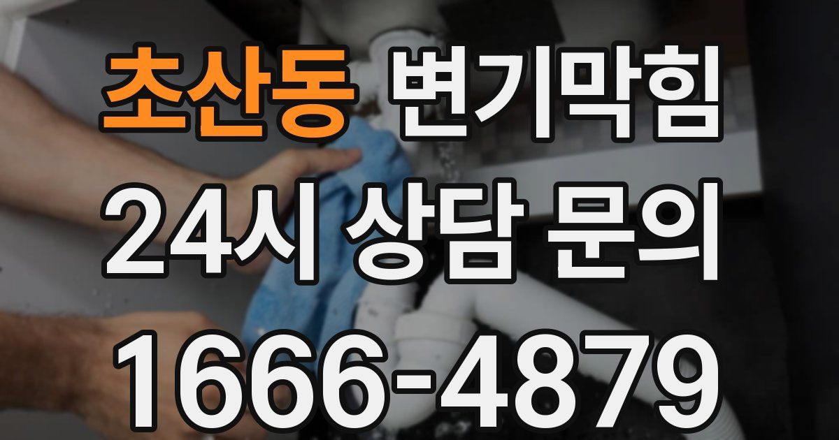 초산동 변기