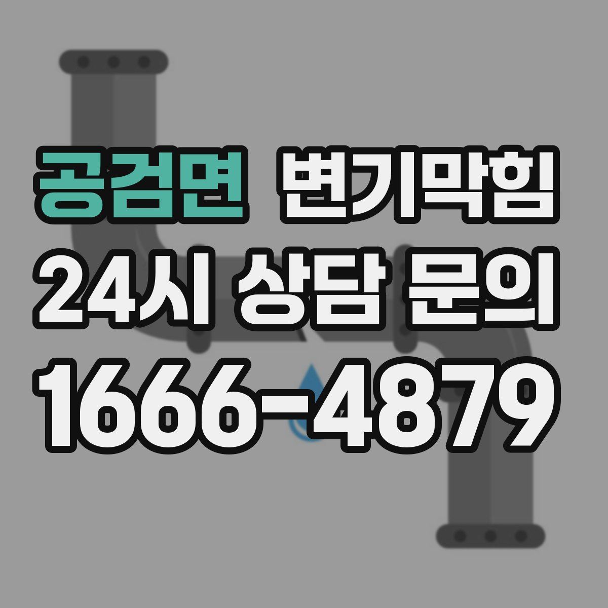 공검면 변기막힘
