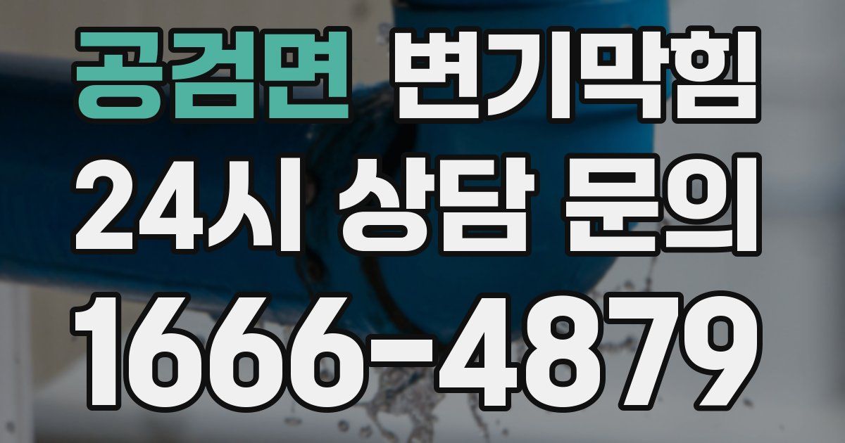 공검면 변기
