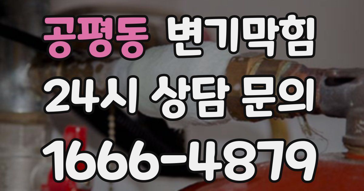 공평동 변기
