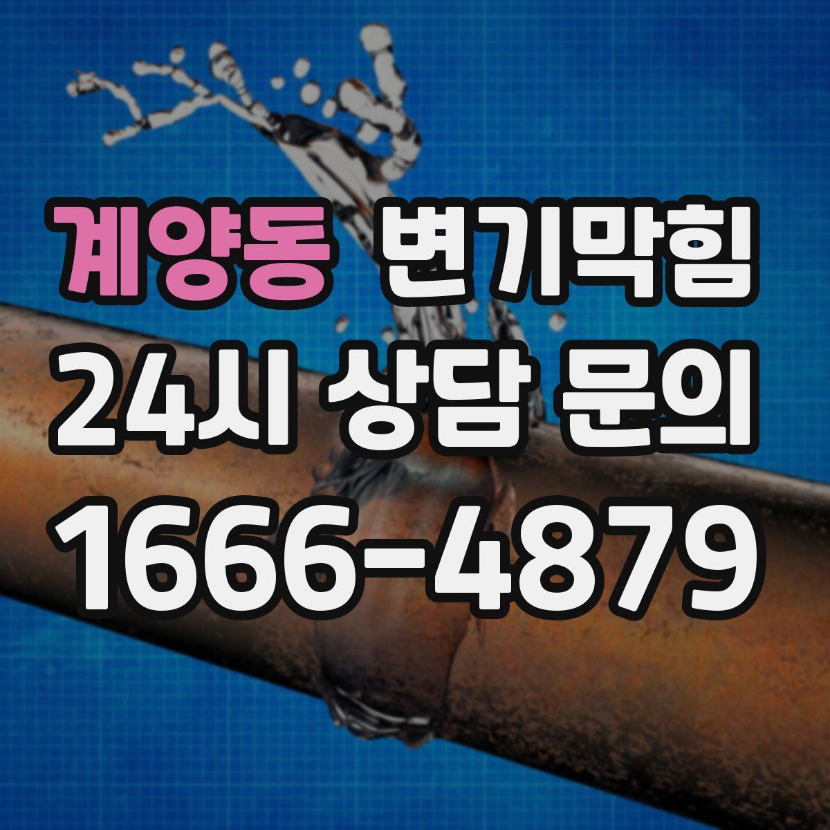 계양동 변기막힘