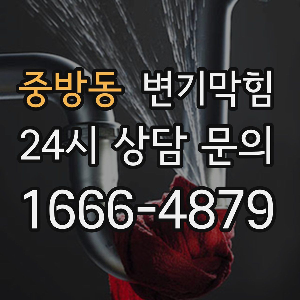 중방동 변기막힘