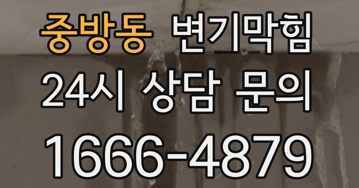 중방동 변기