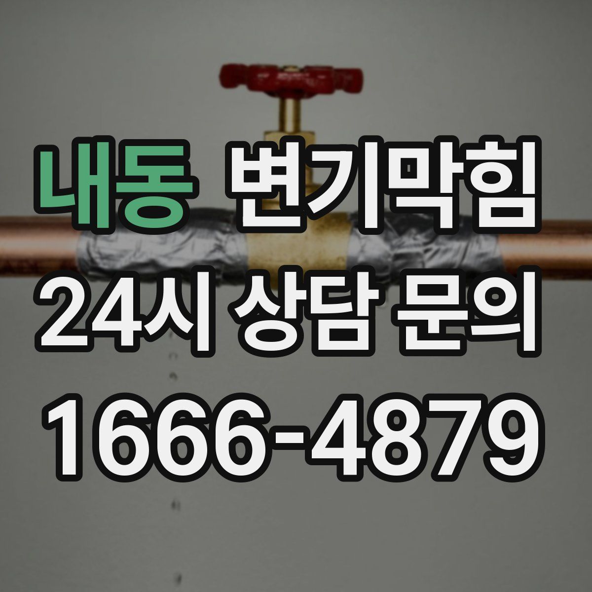 내동 변기막힘