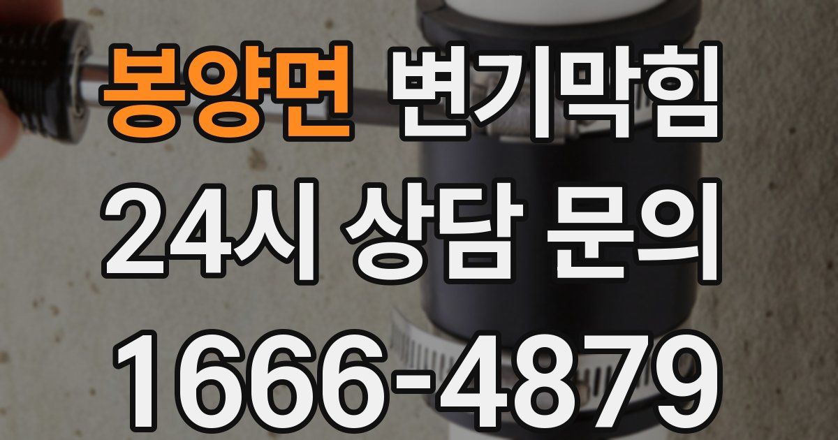 봉양면 변기