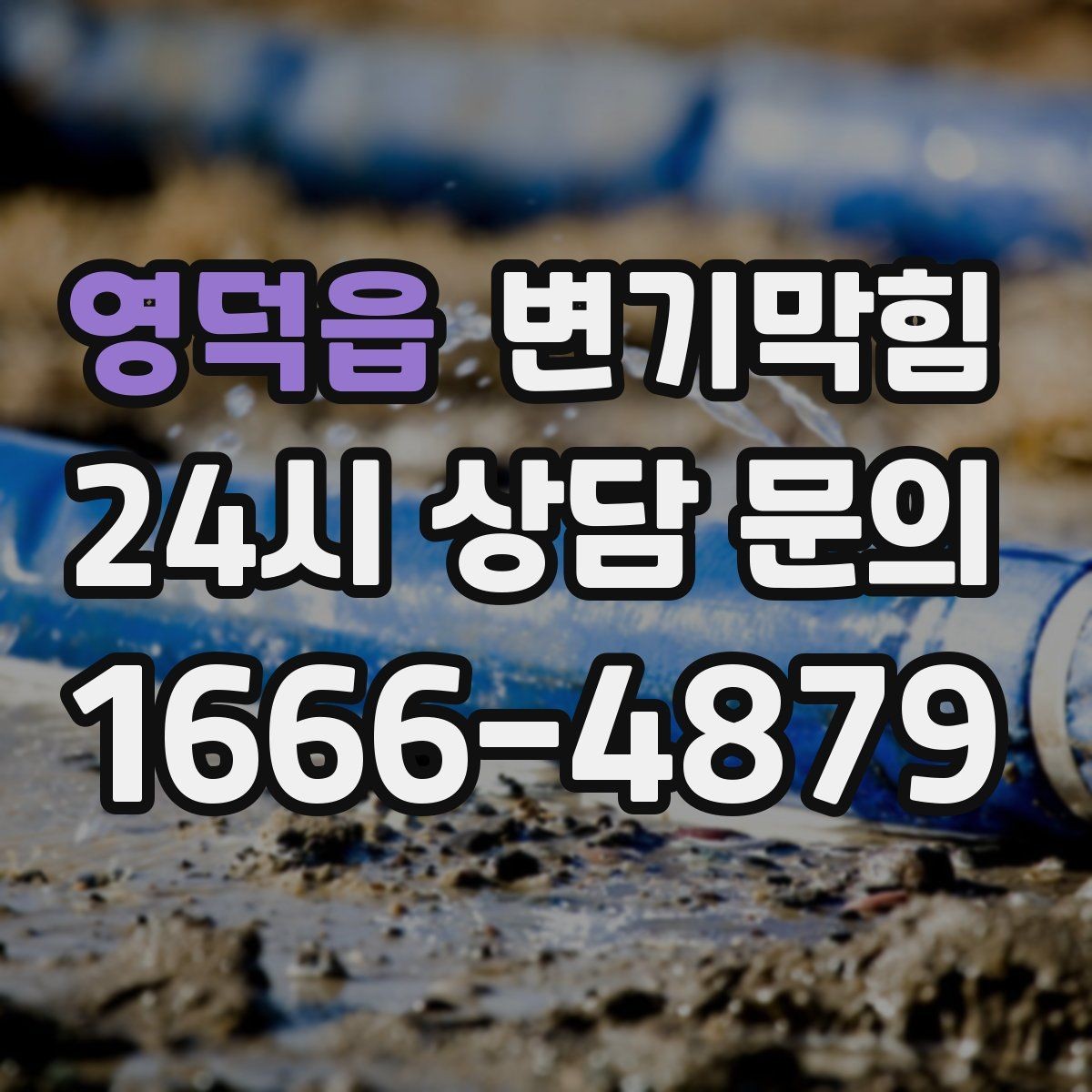 영덕읍 변기막힘 빌라 화장실역류 저층 집중 케어