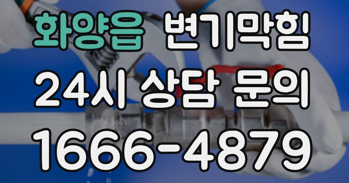 화양읍 변기