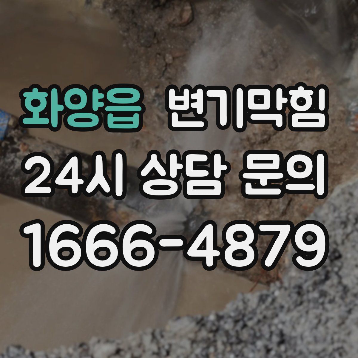 화양읍 변기막힘