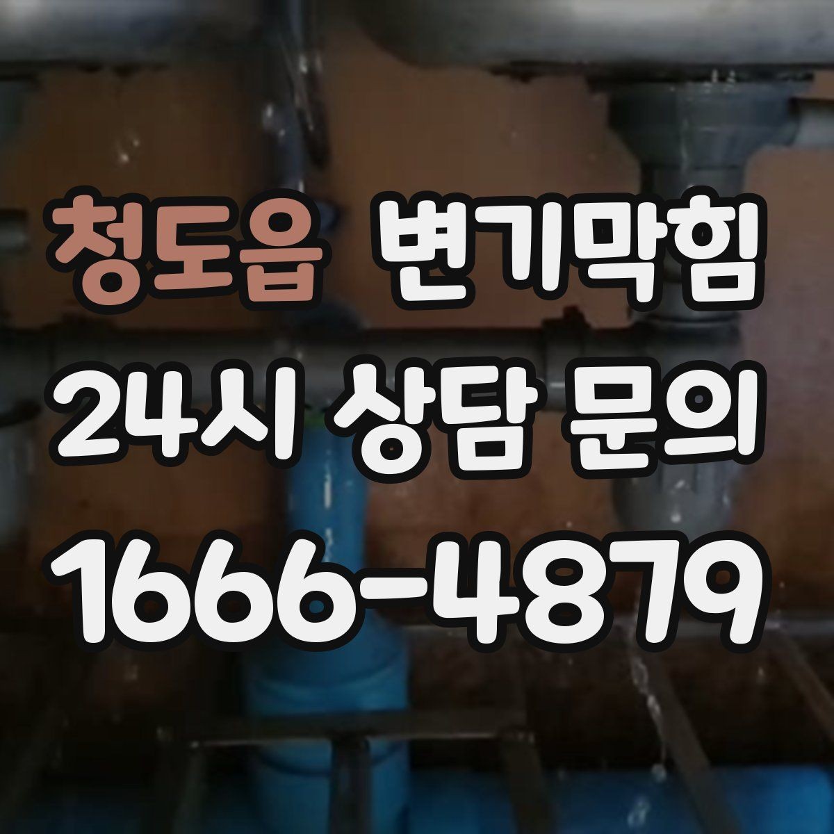 청도읍 변기막힘 변기뚫는법 장갑·보호구 준비물