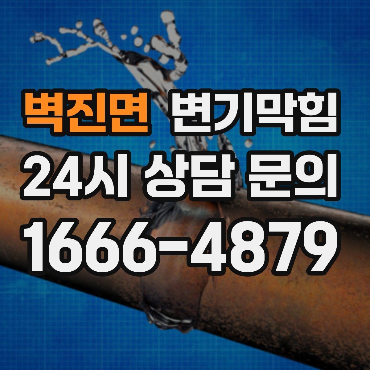 벽진면 변기막힘 변기뚫는업체 예약 확정 문자 확인