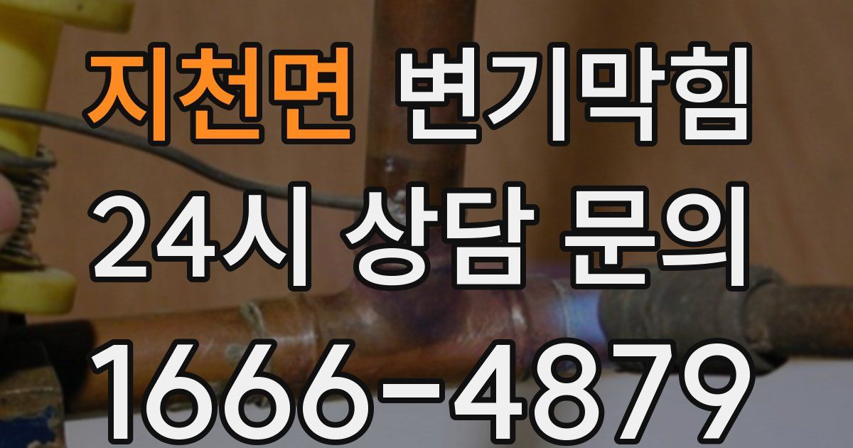 지천면 변기