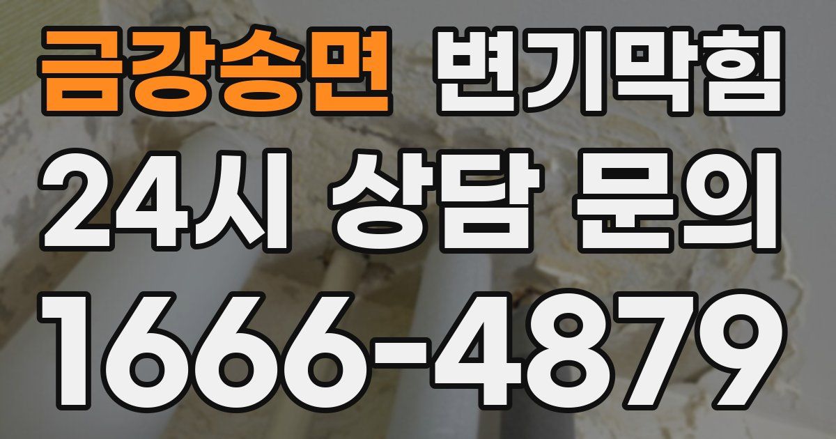 금강송면 변기