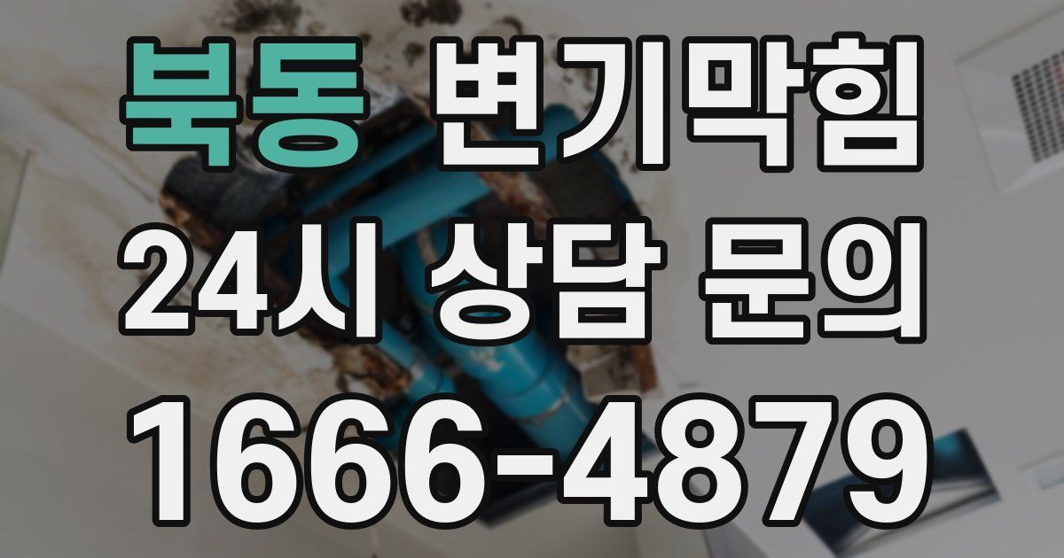 북동 변기