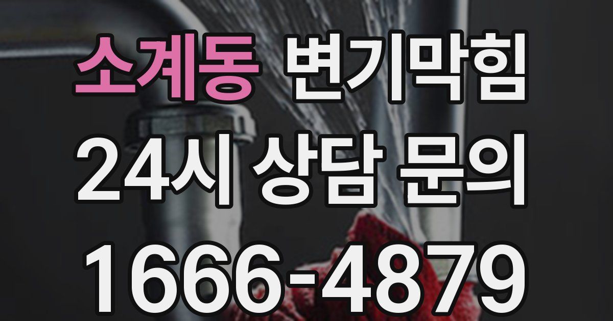 소계동 변기