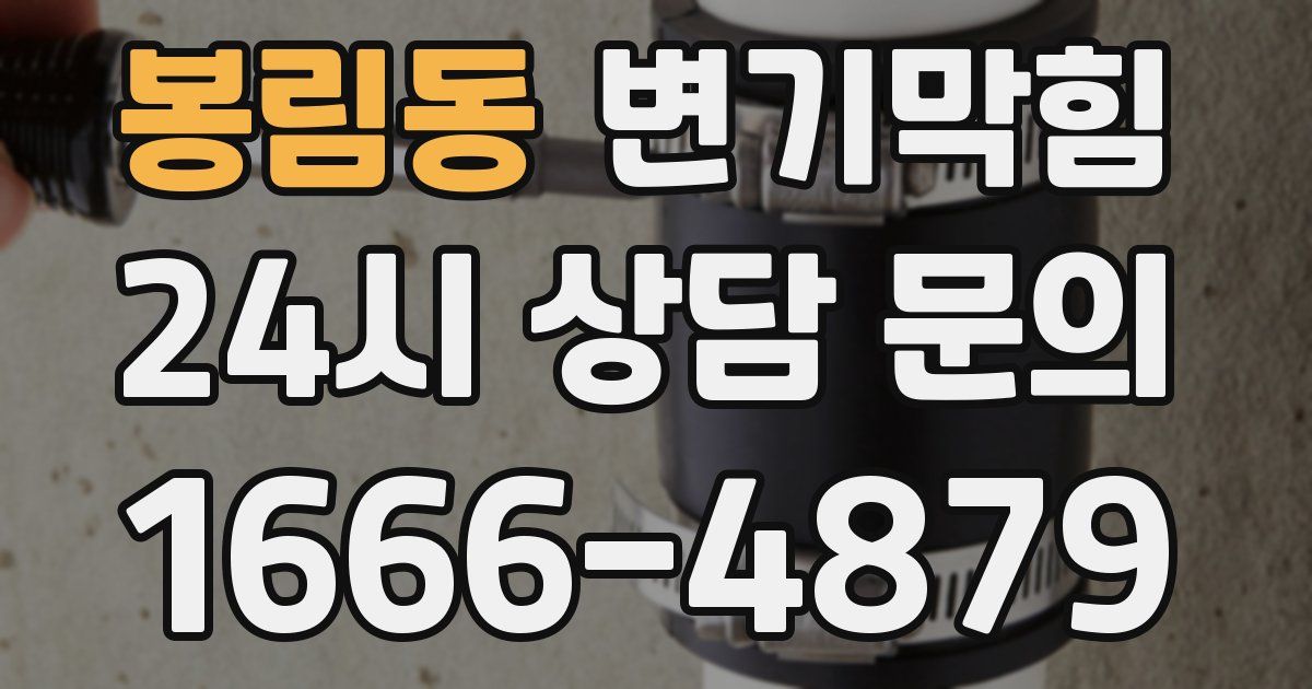 봉림동 변기