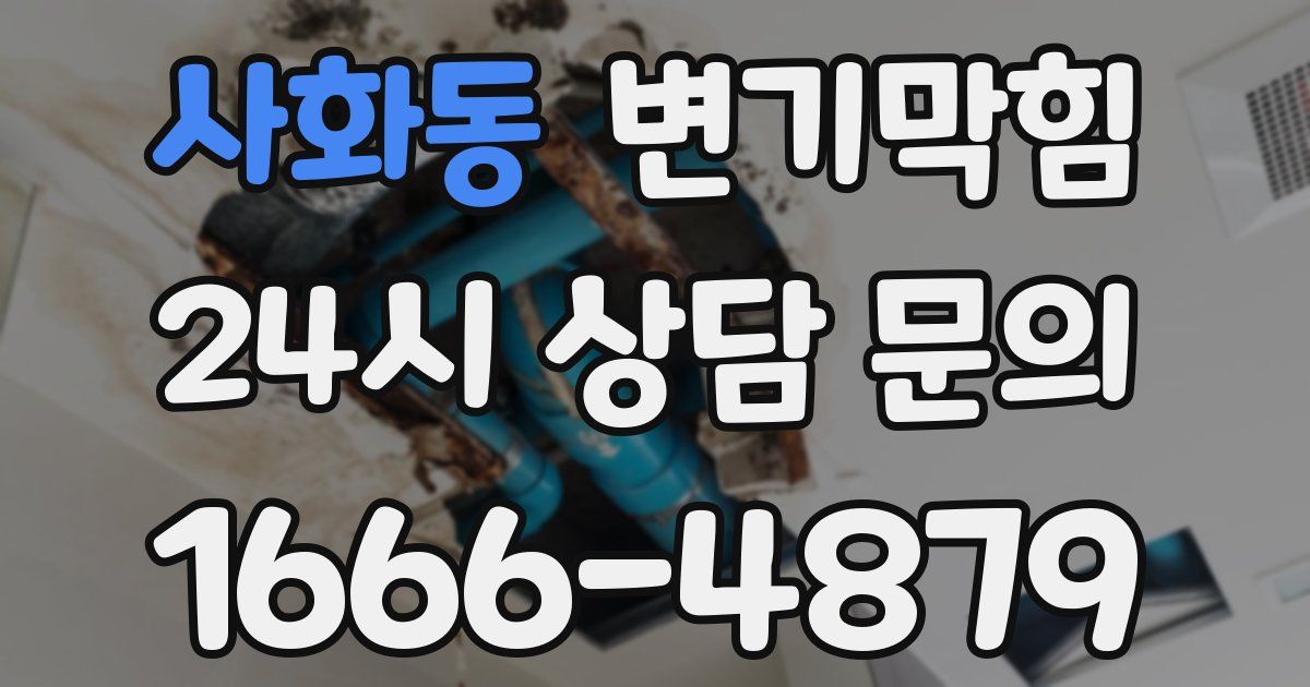 사화동 변기