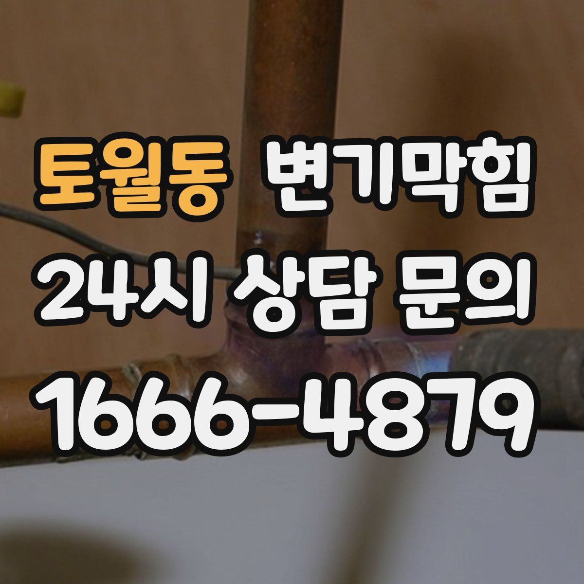 토월동 변기막힘