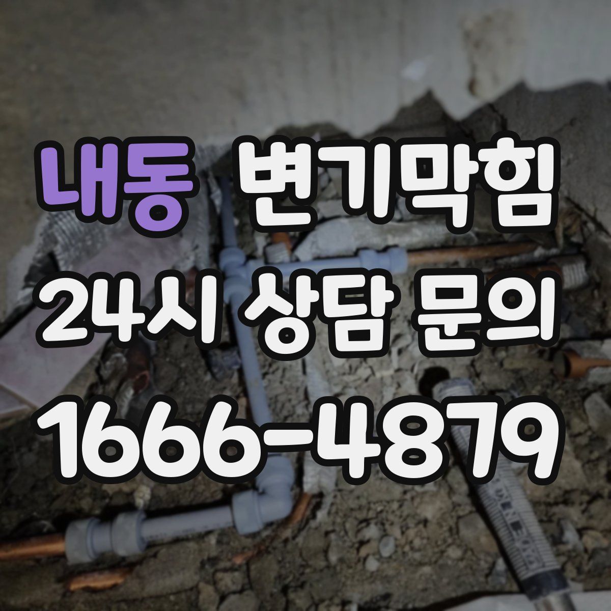 내동 변기막힘