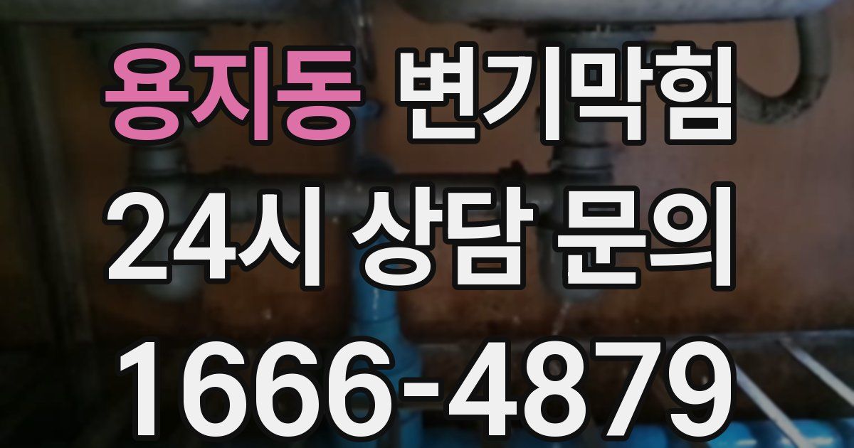 용지동 변기