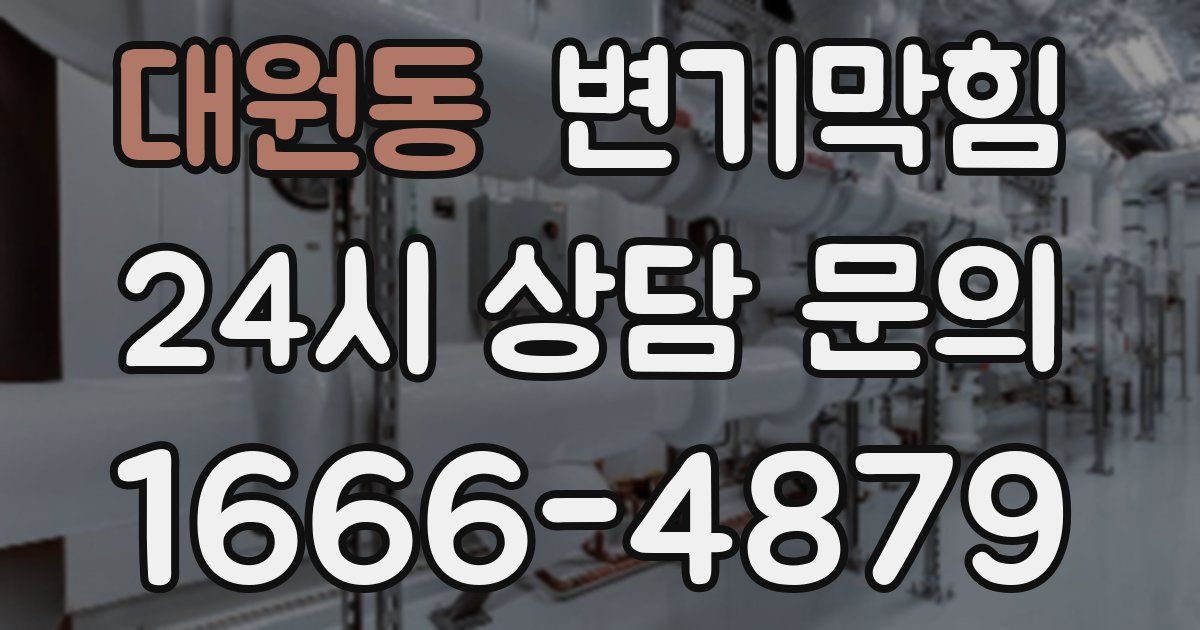 대원동 변기