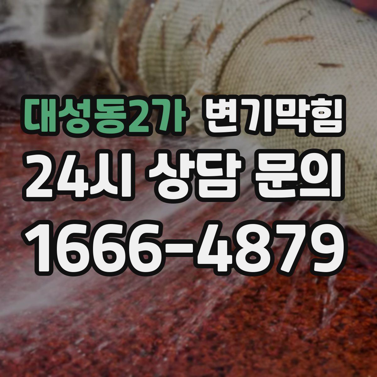 대성동2가 변기막힘