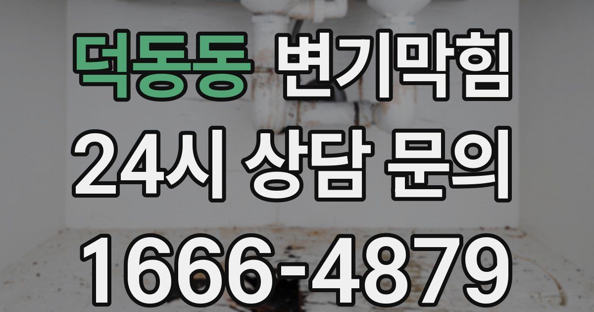 덕동동 변기