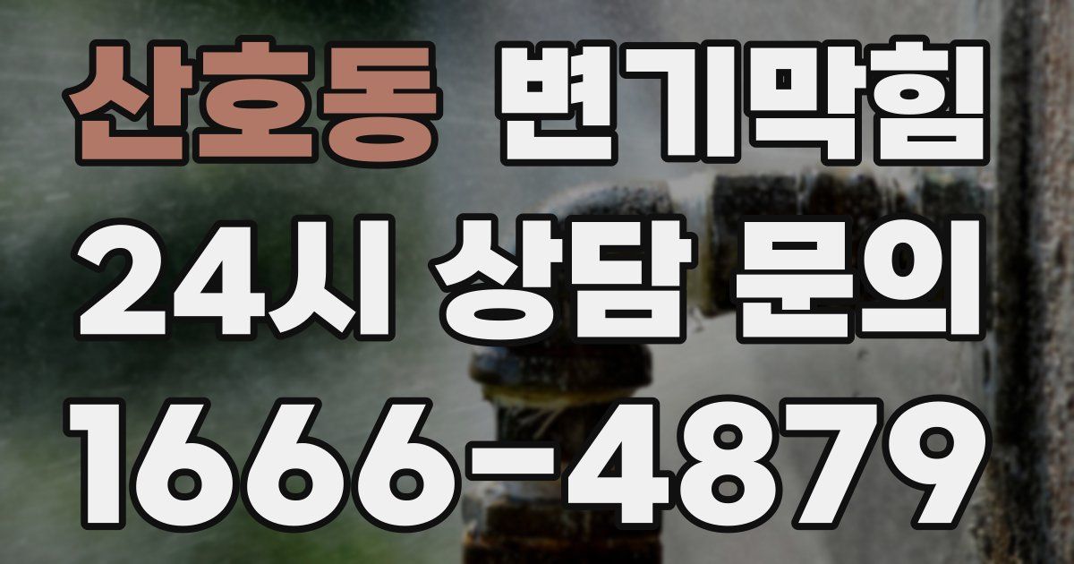 산호동 변기