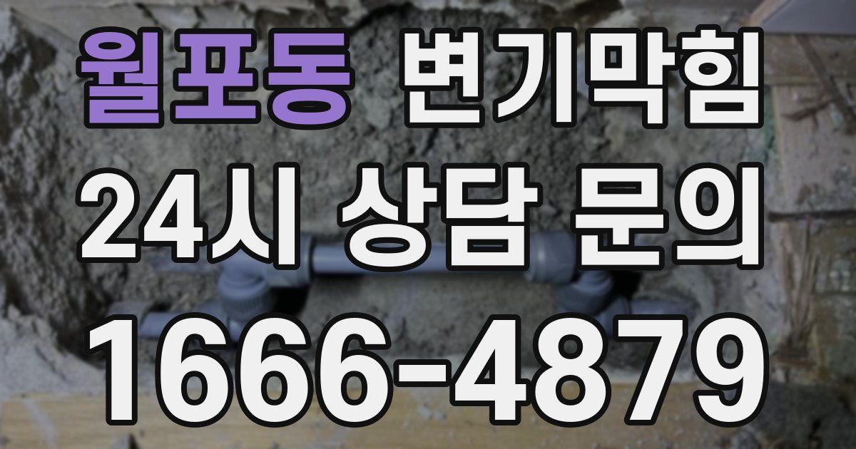 월포동 변기