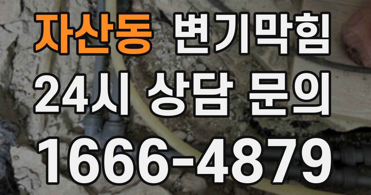 자산동 변기