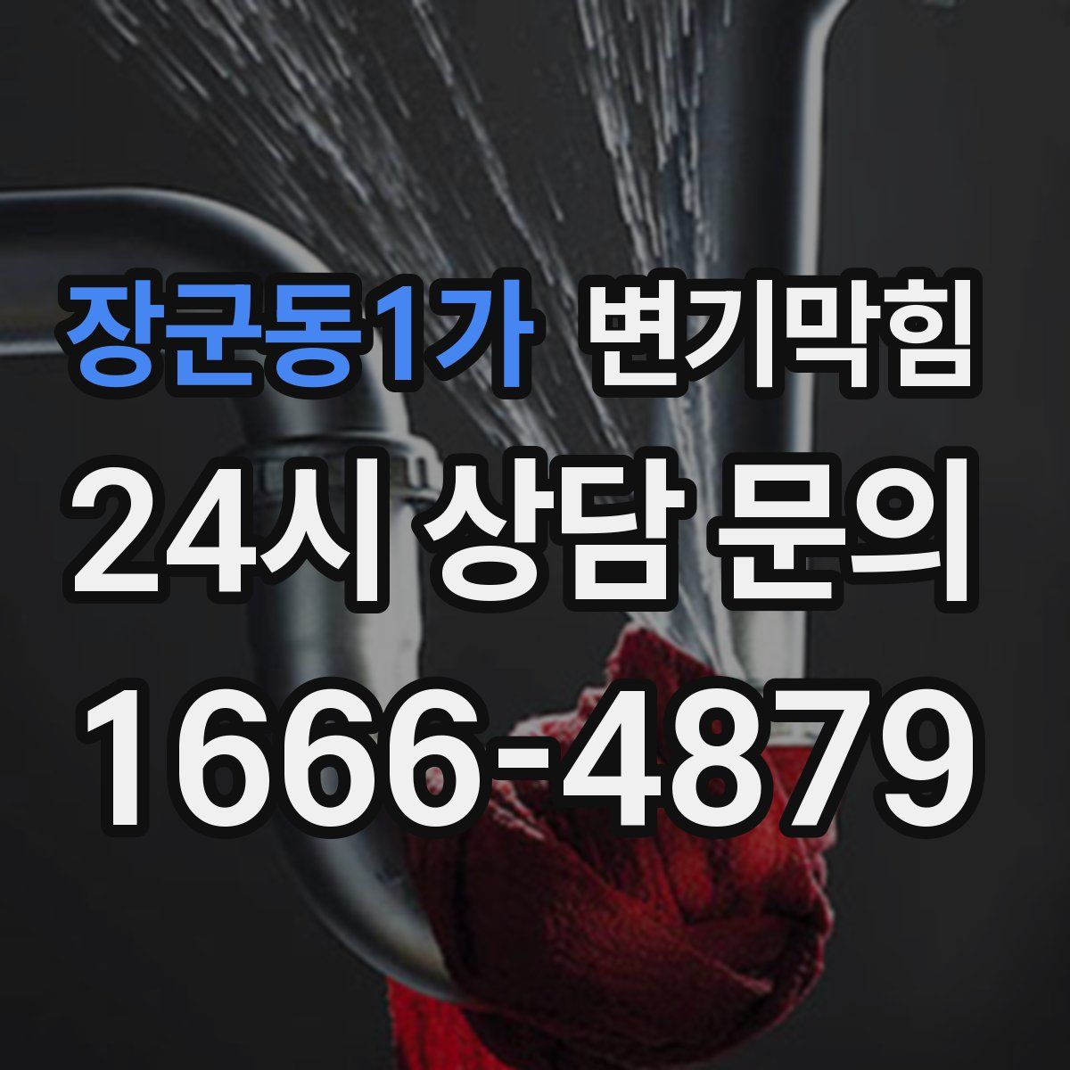 장군동1가 변기막힘