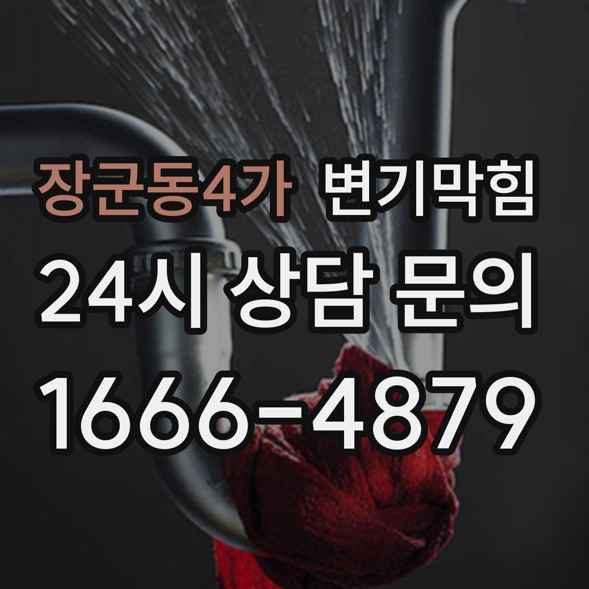 장군동4가 변기막힘