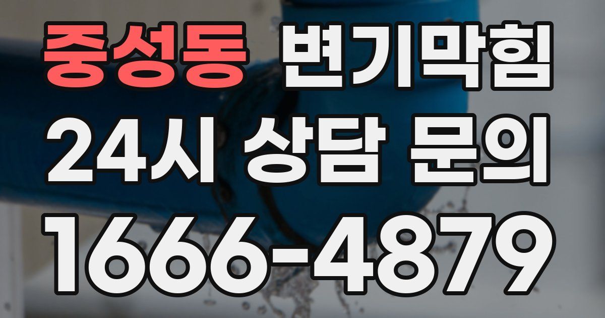 중성동 변기