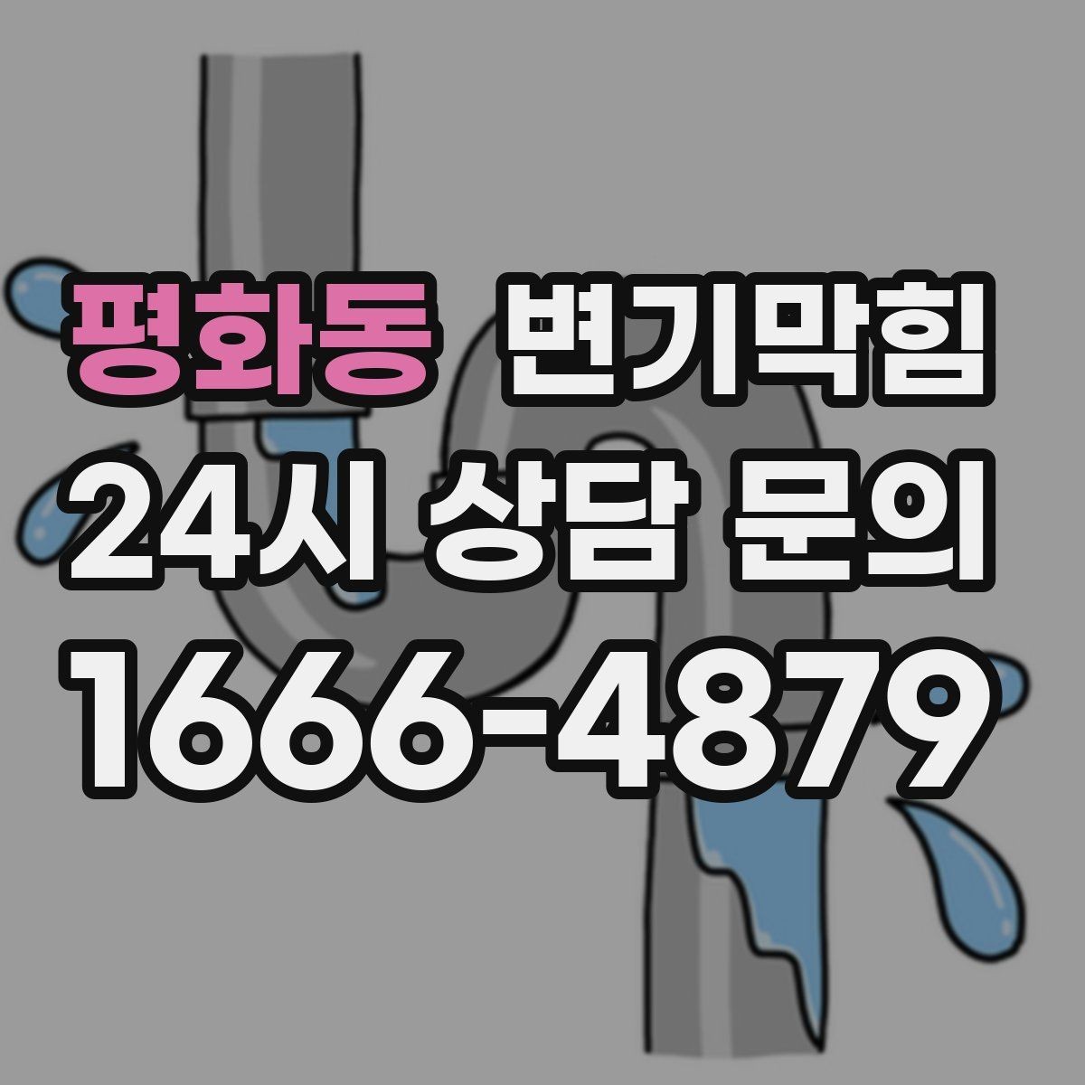 평화동 변기막힘 카페 화장실막힘 무향 소독으로 마감